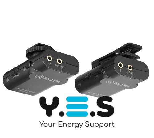 Мікрофонна система Boya BY-WM4 Pro-K1 (BY-WM4 Pro-K1) Складається з передавача TX4 Pro, приймача RX4 Pro і петличного мікрофона.