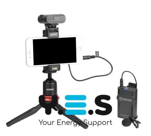 Мікрофонна система Boya BY-WM4 Pro-K1 (BY-WM4 Pro-K1) Складається з передавача TX4 Pro, приймача RX4 Pro і петличного мікрофона.