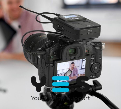 Мікрофонна радіосистема для телефону, фотоапарату, камери Boya BY-WM6S для журналістів, vlogger, режисерів і відеооператорів.