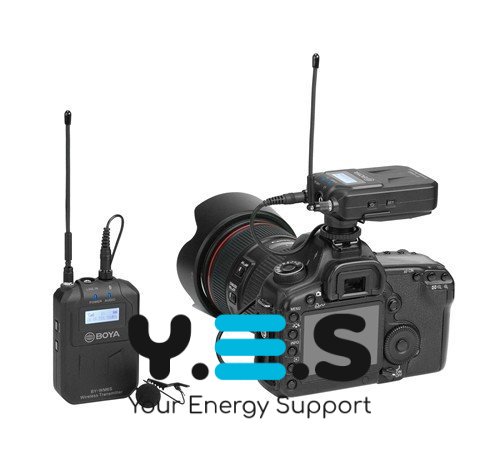 Мікрофонна радіосистема для телефону, фотоапарату, камери Boya BY-WM6S для журналістів, vlogger, режисерів і відеооператорів.
