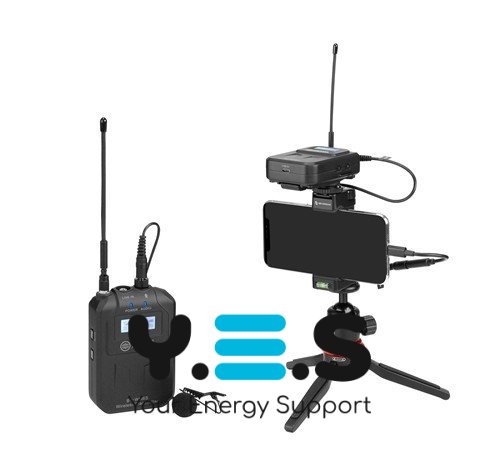 Мікрофонна радіосистема для телефону, фотоапарату, камери Boya BY-WM6S для журналістів, vlogger, режисерів і відеооператорів.