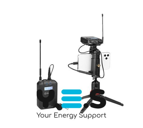 Мікрофонна радіосистема для телефону, фотоапарату, камери Boya BY-WM6S для журналістів, vlogger, режисерів і відеооператорів.