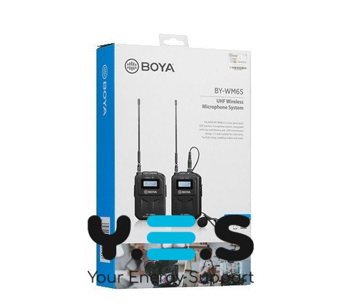 Мікрофонна радіосистема для телефону, фотоапарату, камери Boya BY-WM6S для журналістів, vlogger, режисерів і відеооператорів.
