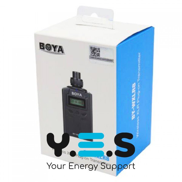 Бездротовий радіопередавач BOYA BY-WXLR8 pro XLR для динамічних та конденсаторних мікрофонів