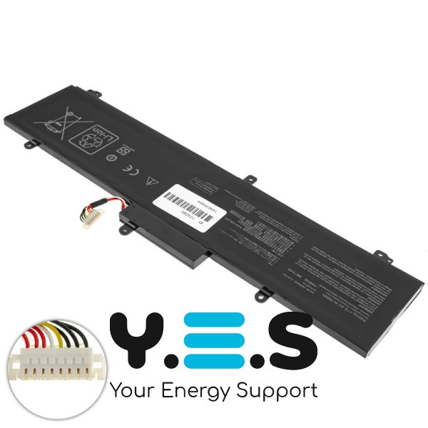 Акумулятор C41N1837 для GU502GU GU502GV GU532GU GX502GV GX502GW 0B200-03380100. 4800mAh 15.4V