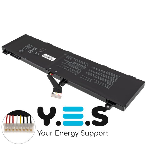 Батарея C41N1906-1 (версія-1) для ASUS: ROG Zephyrus Duo 15 GX550LXS 0B200-03620000 5675mAh 90Wh 15.4V