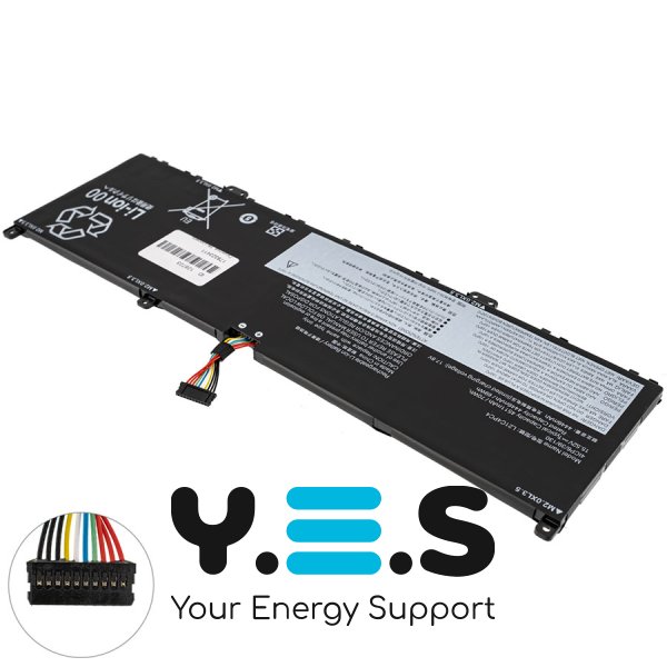 Акумулятор L21C4PC4 для LENOVO YogaPro14s 2022 Series 4ICP6/39/130 15.52V 4511mAh 70Wh