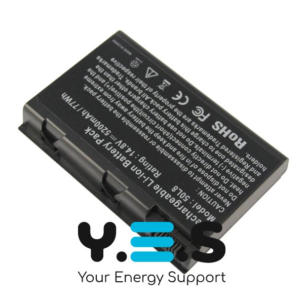 Батарея BATBL50L8H для Acer: Aspire 3100 3690 5100 5110 5515 5610 5630 5650 5680 2450 4200 5200mah 14.4V