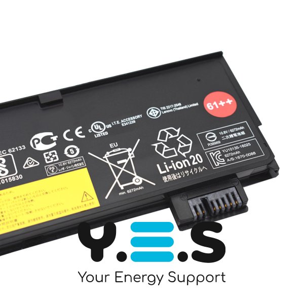 Батарея 01AV427 для Lenovo ThinkPad: T470 T480. T570 T580. A475 A485. P51S P52S 10.8V 6600mAh (72Wh) оригінал