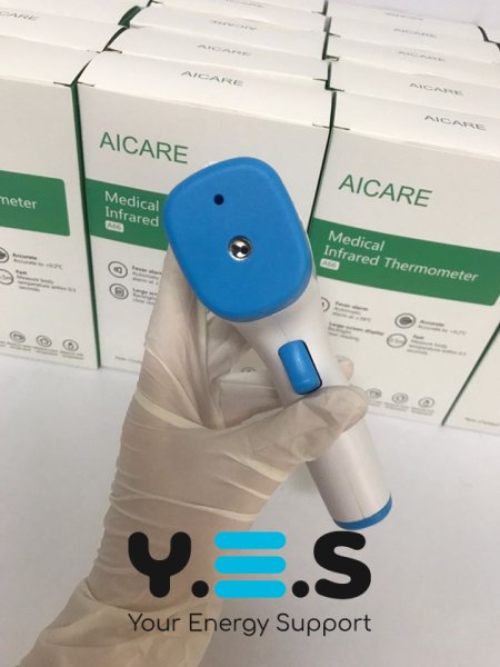 Сертифікований безконтактний термометр AICARE A66 (СЭС висновок України) з офіційною гарантію , інструкцієюта батарейками (189519527 - 990)