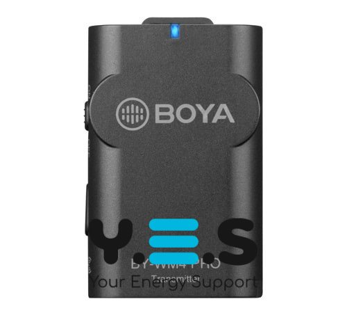 Петличний мікрофон Boya BY WM4 PRO K2 радіомікрофон двоканальна безпровідна мікрофонна система для журналістів, влогеров, ютуберов