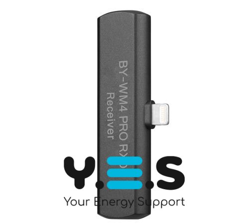 Бездротовий мікрофон для iPhone Boya BY-WM4 Pro-K4 оптимізована для роботи з пристроями Apple оснащеними Lightning роз'ємом.