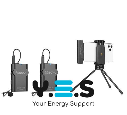 Бездротовий мікрофон для iPhone Boya BY-WM4 Pro-K4 оптимізована для роботи з пристроями Apple оснащеними Lightning роз'ємом.