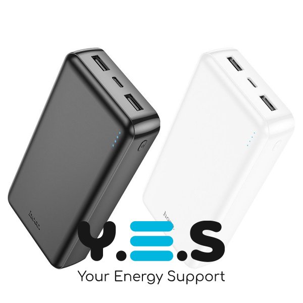 Универсальная мобильная батарея HOCO J100A High-ranking power bank, 20000mAh, White