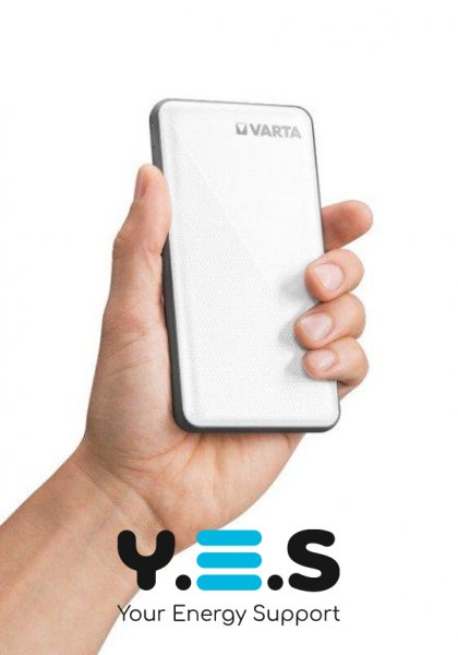 Power Bank Varta ENERGY 10000mAh, White (57976101111)
