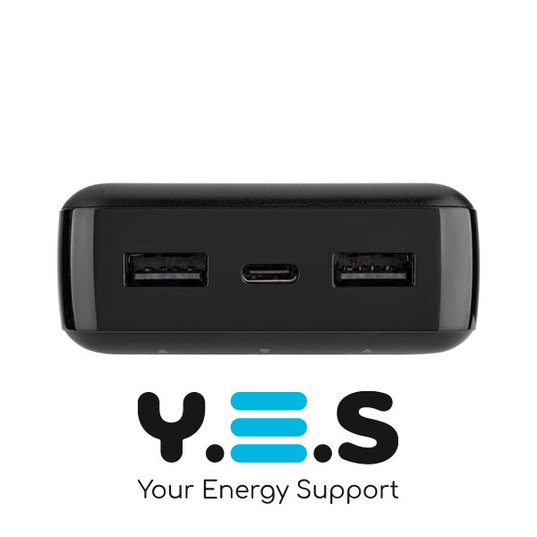 Универсальная мобильная батарея HOCO J100A High-ranking power bank, 20000mAh, Black