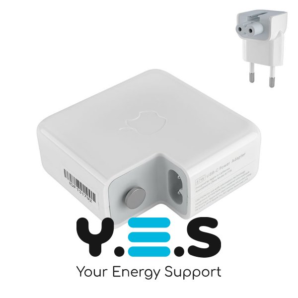 Original  87W 20.3V/4.3A, 14.5V/2A, 9V/3A, 5.2V/2.4A блок живлення для APPLE USB-C Type-C A1718, A1706, A1708