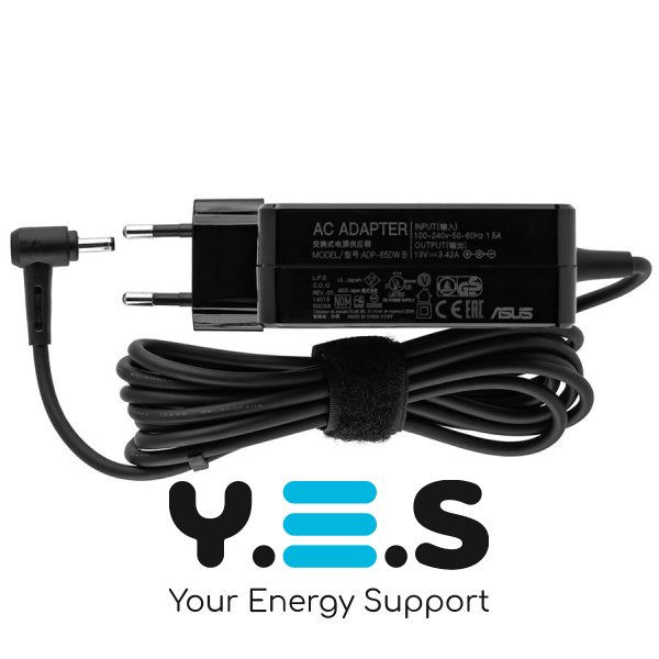 Original 65W 4.0x1.35мм 19V 3.42A квадратний блок живлення для ASUS  0A001-00441200
