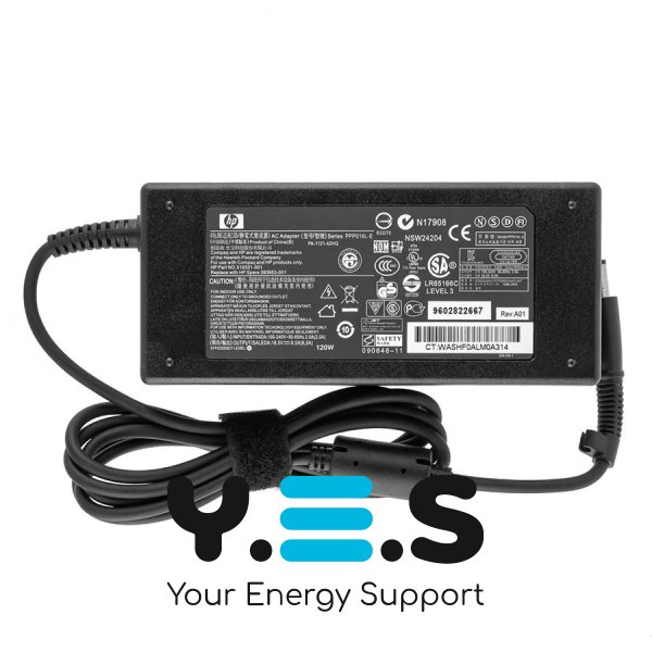 Original 120W 7.4x5.0-PIN 18.5V 6.5A 3pin блок живлення для HP 537336-001, 619484-001