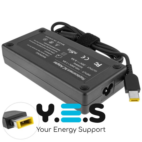 170W 20V 8.5A блок живлення для LENOVO USB+pin (Square 5 Pin DC Plug)