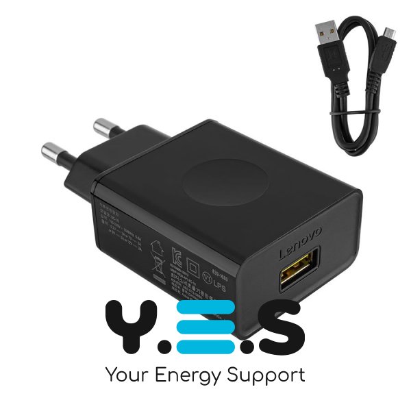 Original 24W блок живлення для LENOVO USB 5V/2A 7V/2A 9V/2A 12V/2A SA18C02165