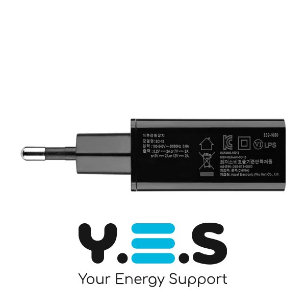 Original 24W блок живлення для LENOVO USB 5V/2A 7V/2A 9V/2A 12V/2A SA18C02165