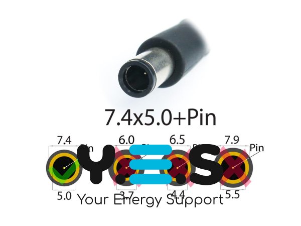 Original 150W 7.4x5.0+Pin блок живлення для HP 19V 7.9A