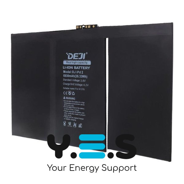 Акумуляторна батарея DEJI Apple A1376 для iPad 2 A1395 (6930 mAh) HPW-14420
