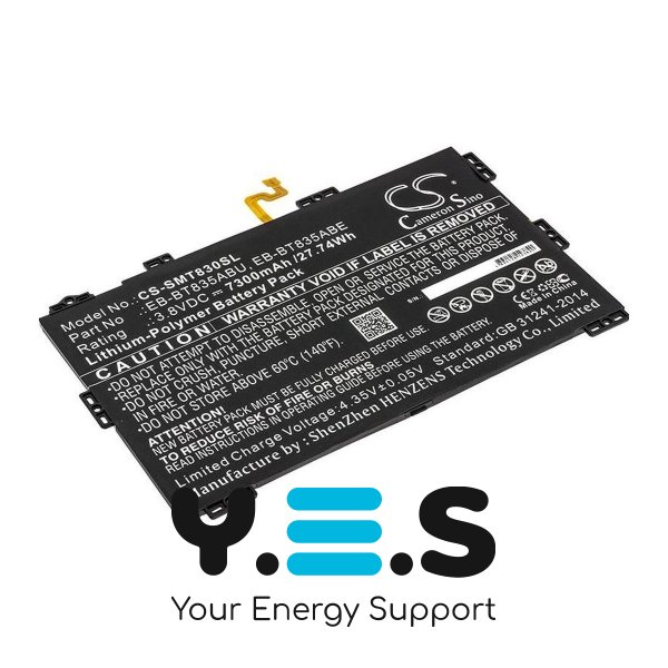 Батарея для планшета Samsung EB-BT835ABU (Cameron Sino CS-SMT830SL) 7300 mAh HPW-13829