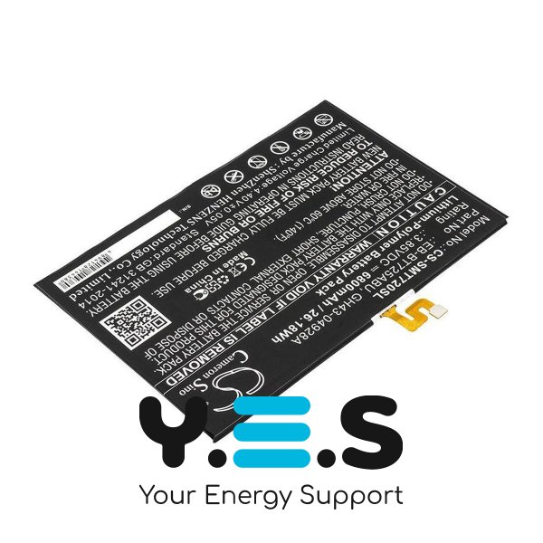 Батарея для планшета Samsung EB-BT725ABU (Cameron Sino CS-SMT720SL) 6800 mAh HPW-13825