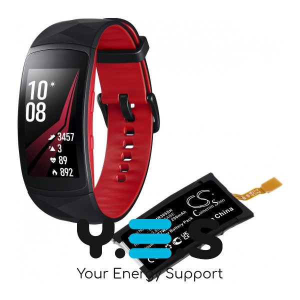 Батарея Cameron Sino EB-BR365ABE (CS-SMR365SH) для смарт-годинників Samsung Gear Fit 2 Pro SM-R365 (200 mAh) HPW-14531