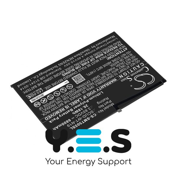Батарея Cameron Sino SCUD-WT-N19 (CS-SMT505SL) для планшетів Samsung Galaxy Tab A7 10.4 (2020) SM-T500 (6800 mAh) HPW-14307