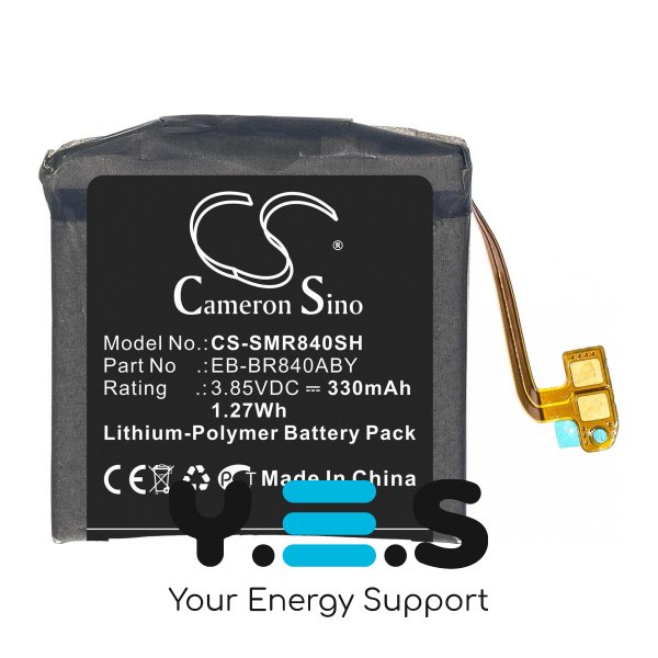 Батарея Cameron Sino EB-BR840ABY (CS-SMR840SH) для смарт-годинників Samsung Galaxy Watch3 45mm SM-R840 (330 mAh) HPW-14533