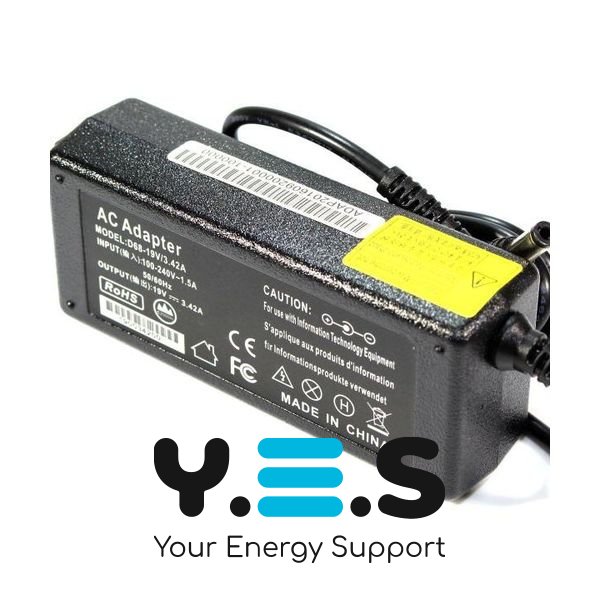 Блок живлення для ноутбука Gateway 19V 3.42A (5.5*2.5 mm) HPW-10586