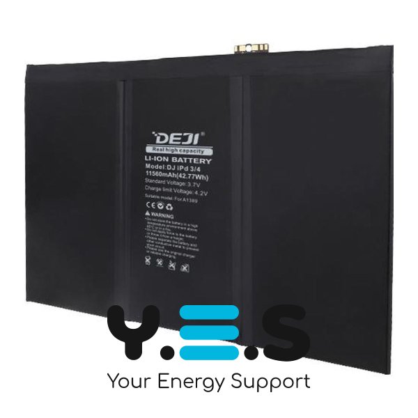 Акумуляторна батарея DEJI Apple A1389 для iPad 3 iPad 4 (11560 mAh) HPW-14421
