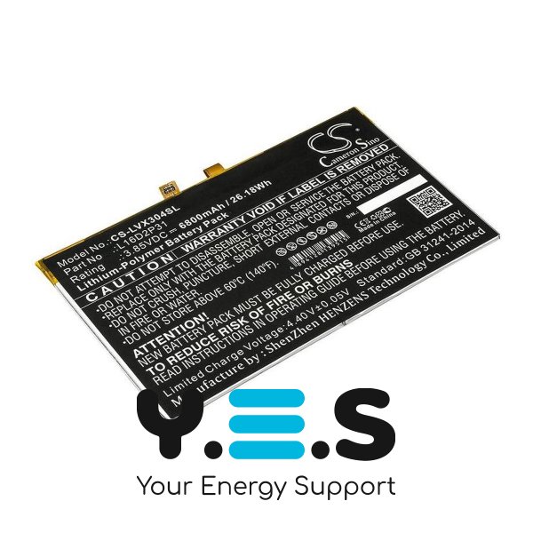 Батарея для планшета Lenovo L16D2P31 (Cameron Sino CS-LVX304SL) 6800 mAh HPW-13807