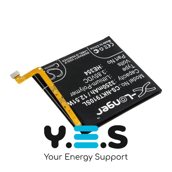 Батарея X-Longer HE354 (CS-NKT910SL) для телефонів Nokia Nokia 9 PureView (3250 mAh) HPW-14239