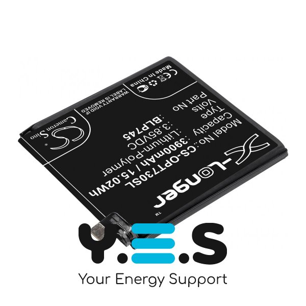 Батарея для  Cameron Sino BLP745 (CS-OPT730SL) для телефонів OnePlus 7T Pro (3900 mAh) HPW-14850