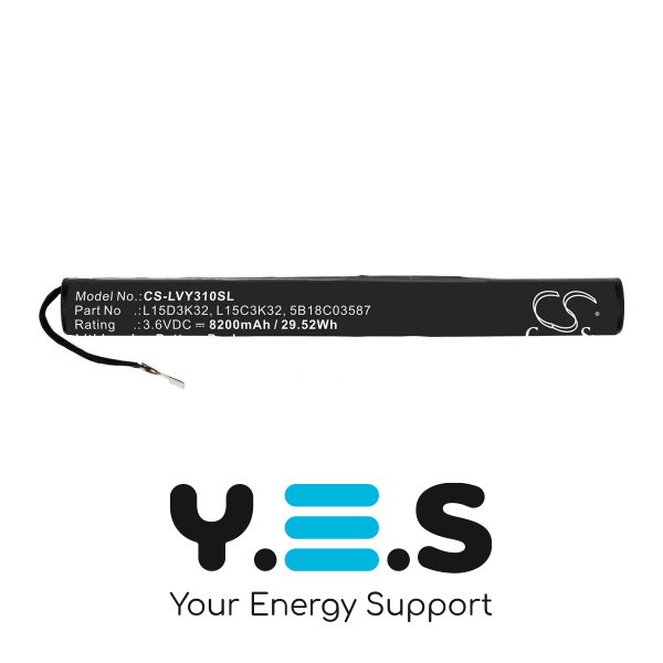 Акумулятор L15D3K32 для планшетів Lenovo Yoga Tab 3 10 (Cameron Sino) HPW-14862