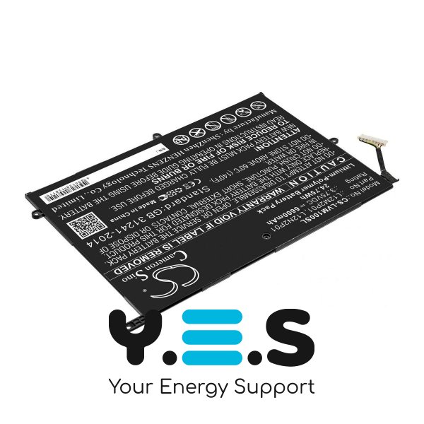 Батарея  Cameron Sino L12M2P01 (CS-LVM100SL) для планшетів Lenovo ThinkPad Tablet 2 10.1 Miix 10 (6600 mAh) HPW-14303