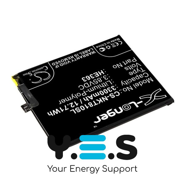 Батарея X-Longer HE363 (CS-NKT810SL) для телефонів Nokia Nokia 8.1 (3300 mAh) HPW-14237