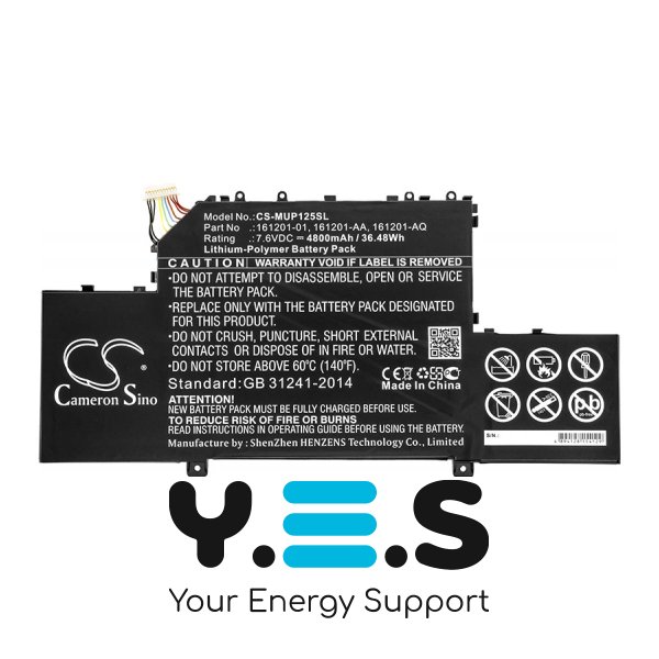 Батарея для ноутбука  161201-01 для Xiaomi Air 12.5 (Cameron Sino) HPW-14871