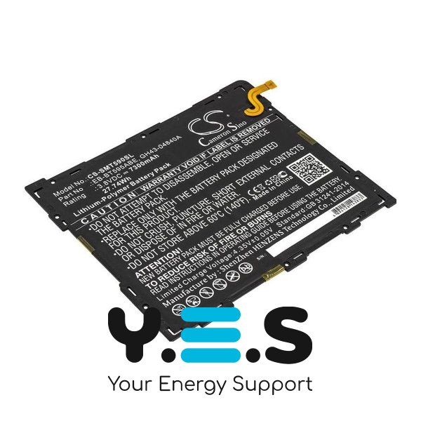 Батарея для планшета Samsung EB-BT595ABE (Cameron Sino CS-SMT590SL) 7300 mAh HPW-13822