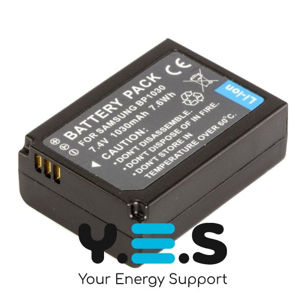 Батарея для фото-камер Samsung BP1030 (MultiplePower) 1030 mAh HPW-11239