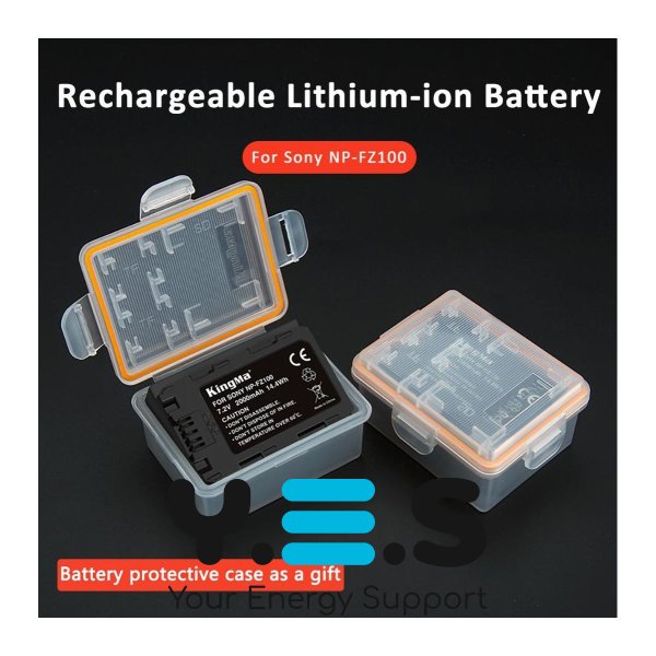 Батарея для фотоапарату Sony NP-FZ100 (KingMa) 2000 mAh HPW-14100