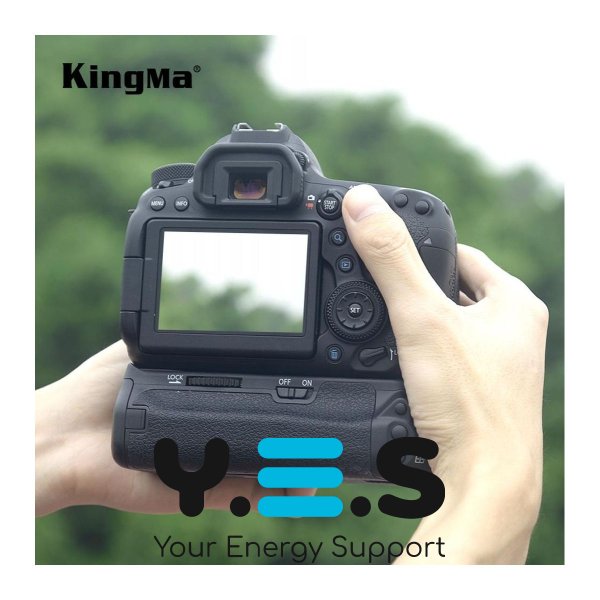 Батарейний блок KingMa для фотоапарату Canon EOS 6D Mark II (BG-E21) HPW-14377