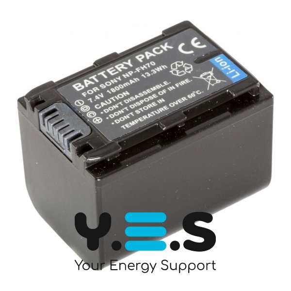 Батарея для фото-камер Sony NP-FH70 (MultiplePower) 1800 mAh HPW-10027