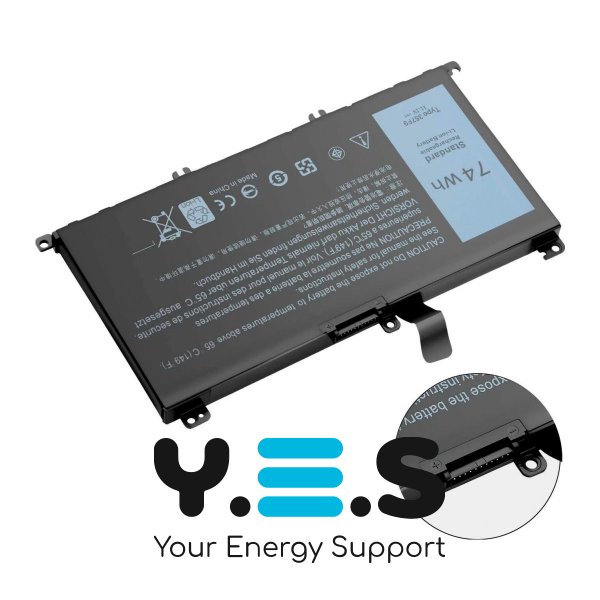 Батарея до ноутбуків DELL (357F9) Inspiron 15 5576 15 7557 (Replacement ) HPW-15167