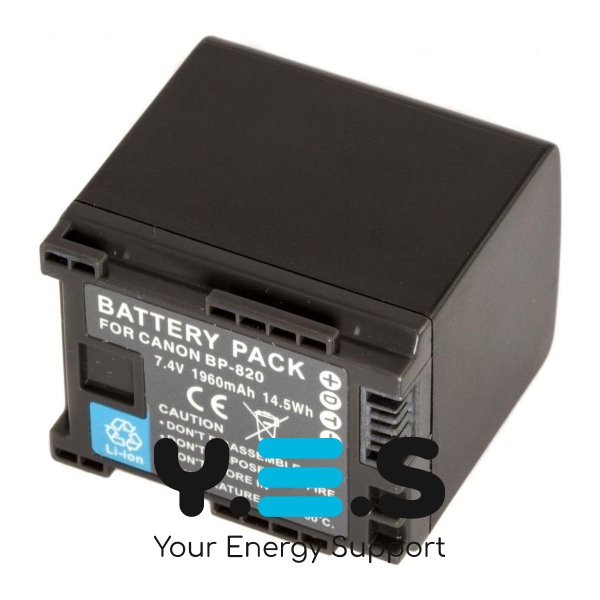 Батарея для фото-камер Canon BP-820 (MultiplePower) 1780 mAh HPW-11899