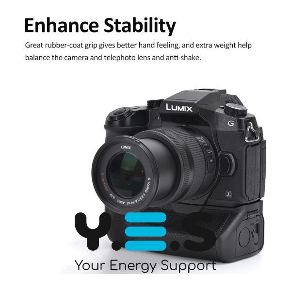 Батарейний блок KingMa для фотоапарату Panasonic Lumix DMC-G80 G85 (DMW-BGG1) HPW-14389